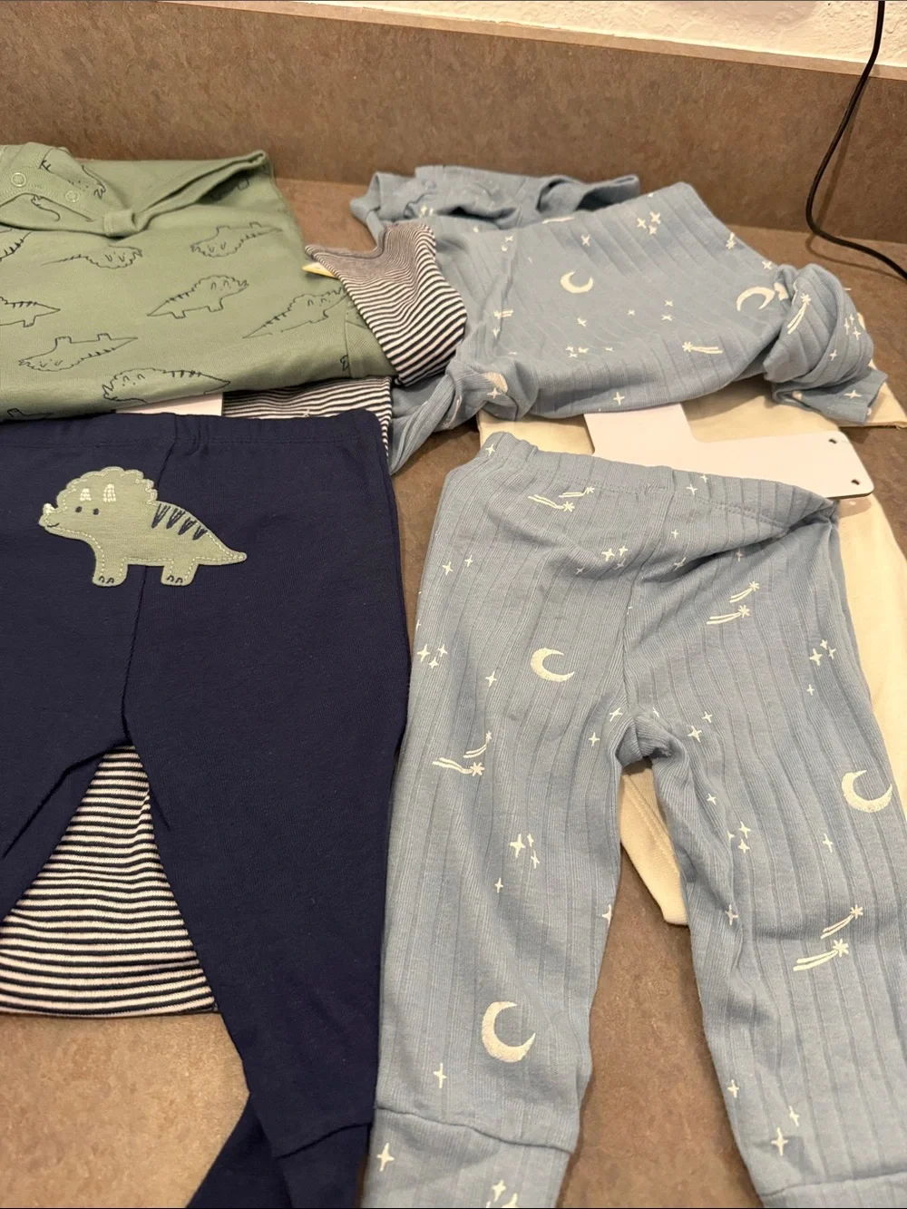 Carters 6 mos 3 pc sets both sets included